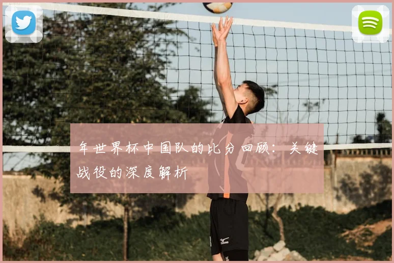 年世界杯中国队的比分回顾：关键战役的深度解析